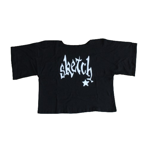 Sketch Shirt (Negro)